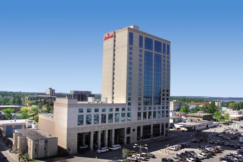 Hotel Marriott Anchorage Downtown Exteriér fotografie