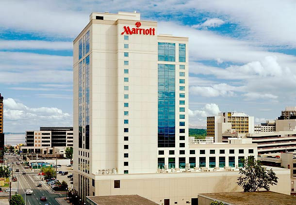 Hotel Marriott Anchorage Downtown Exteriér fotografie